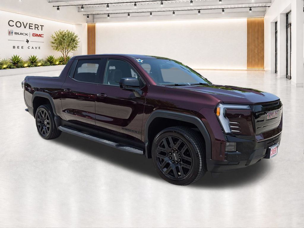 Dark Ember Metallic 2026 GMC Sierra EV Pickup Truck All-Wheel Drive 1-Speed Automatic