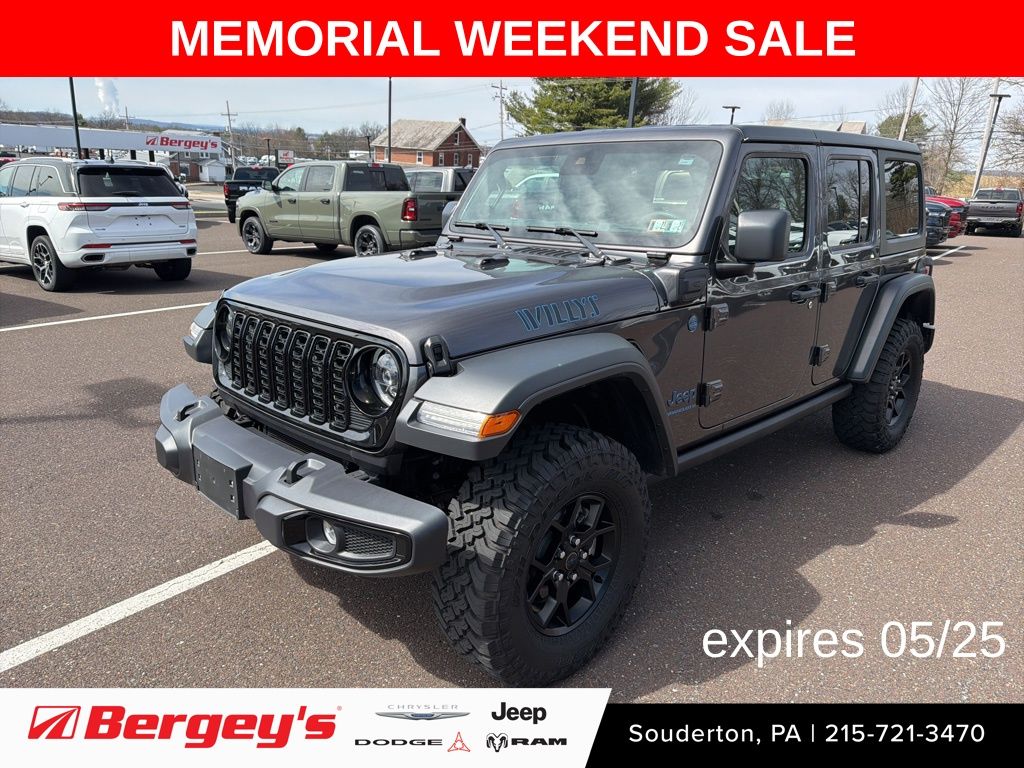 2025 Jeep Wrangler 4xe Willys 4WD
