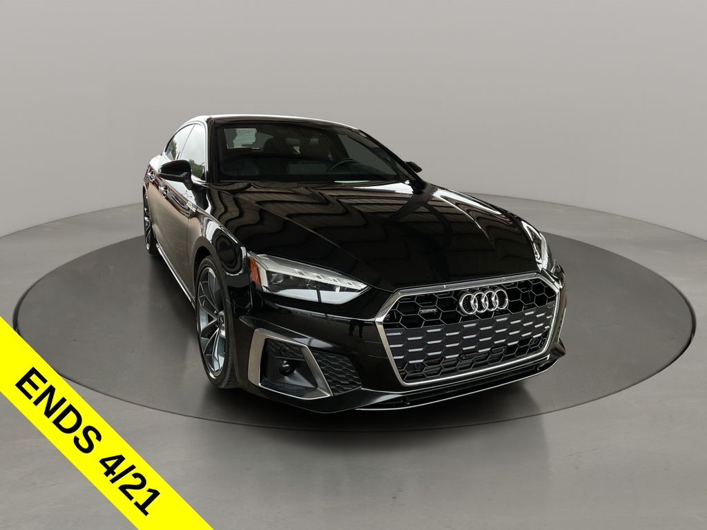 Mythos Black Metallic 2024 Audi A5 Sportback quattro Premium S Line 45 TFSI AWD Sedan All-Wheel Drive 7-Speed Automatic
