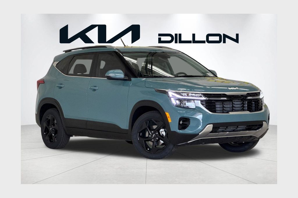 Pluton Blue 2026 Kia Seltos SUV / Crossover Front-Wheel Drive Continuously Variable Transmission