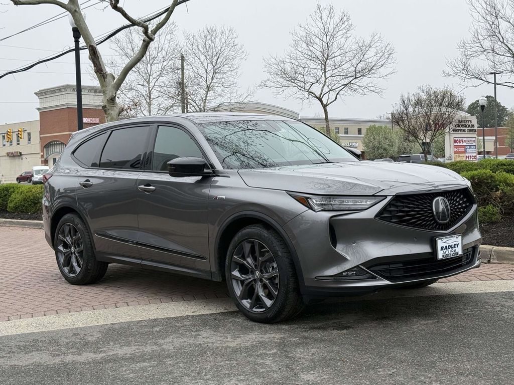 Gray 2024 Acura MDX SH-AWD with A-SPEC Package SUV / Crossover All-Wheel Drive Automatic