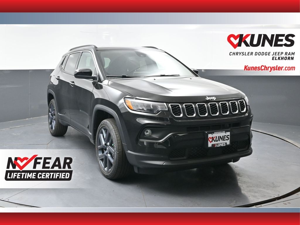 Diamond Black Crystal Pearlcoat 2026 Jeep Compass SUV / Crossover  8-Speed Automatic