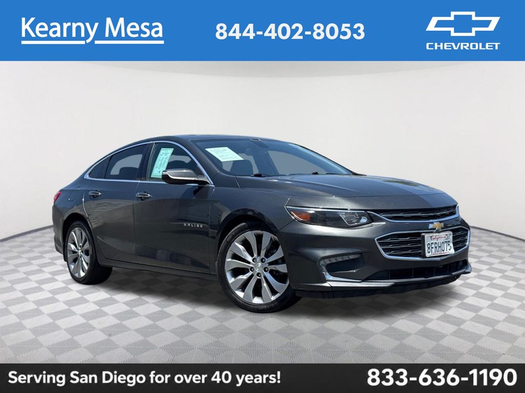 Gray Metallic 2018 Chevrolet Malibu Sedan Front-Wheel Drive 9-Speed Automatic