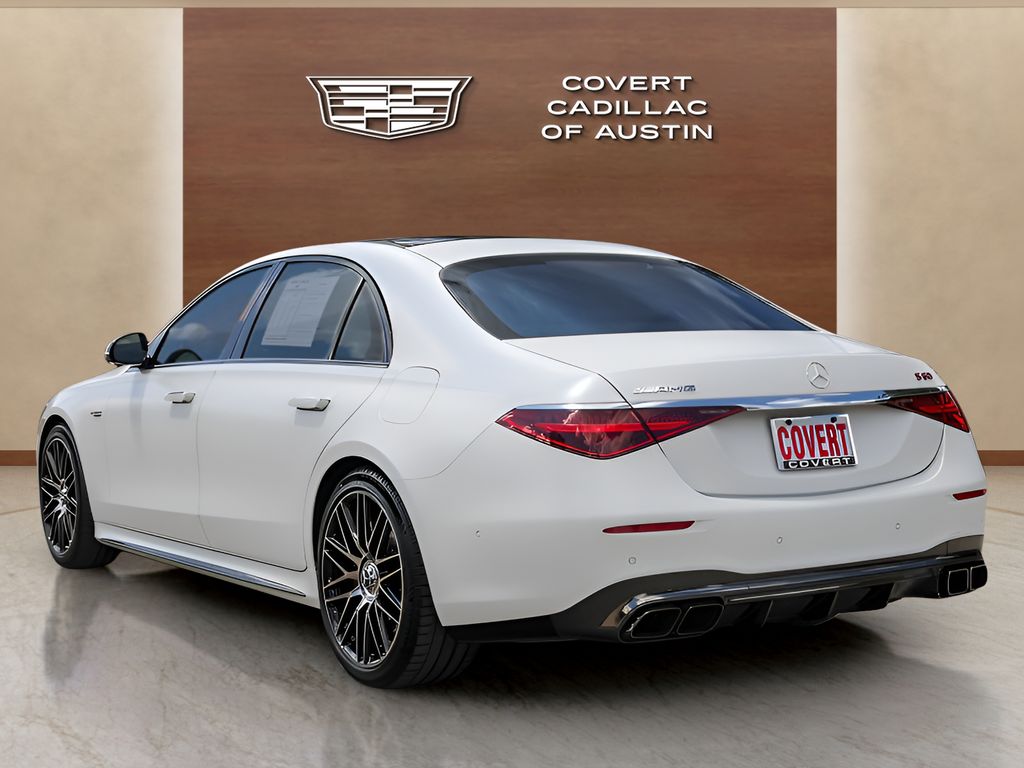 Used 2024 White Mercedes-Benz S 63 E AMG® image 3