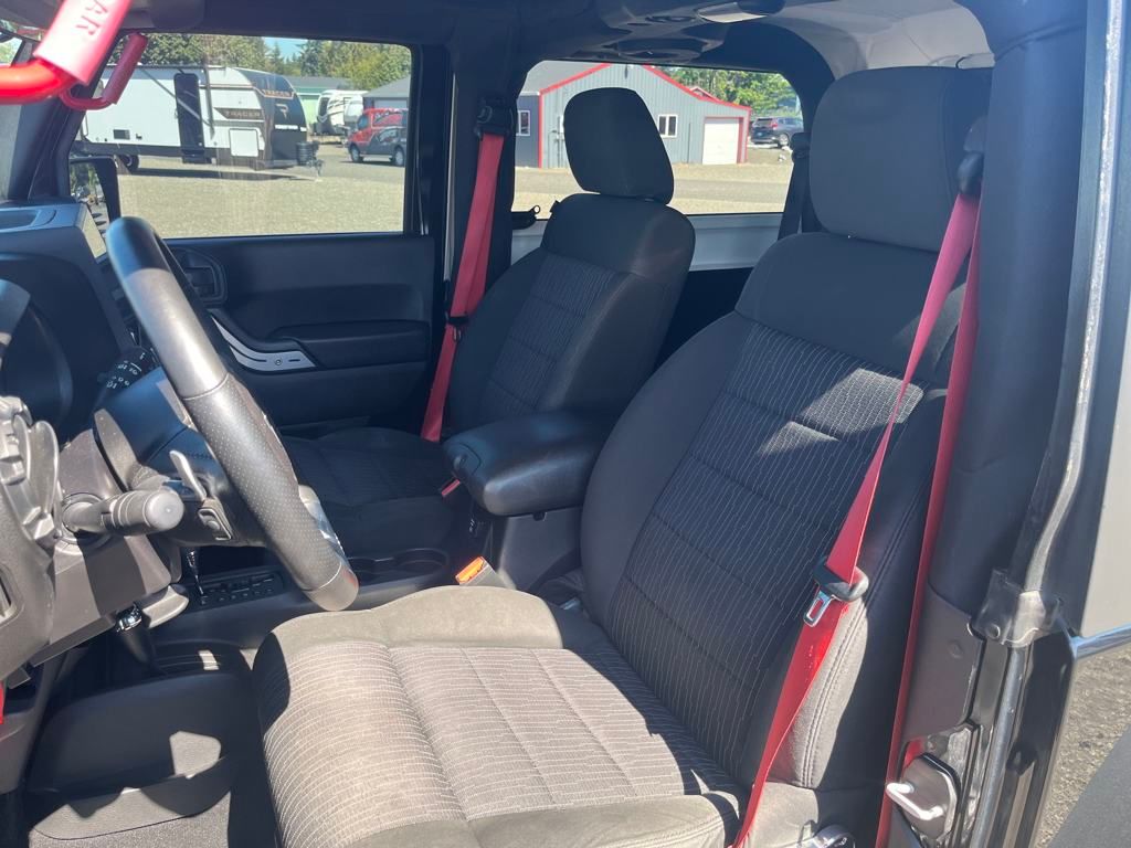 2011 Black Clearcoat Jeep Wrangler Rubicon 4X4 SUV