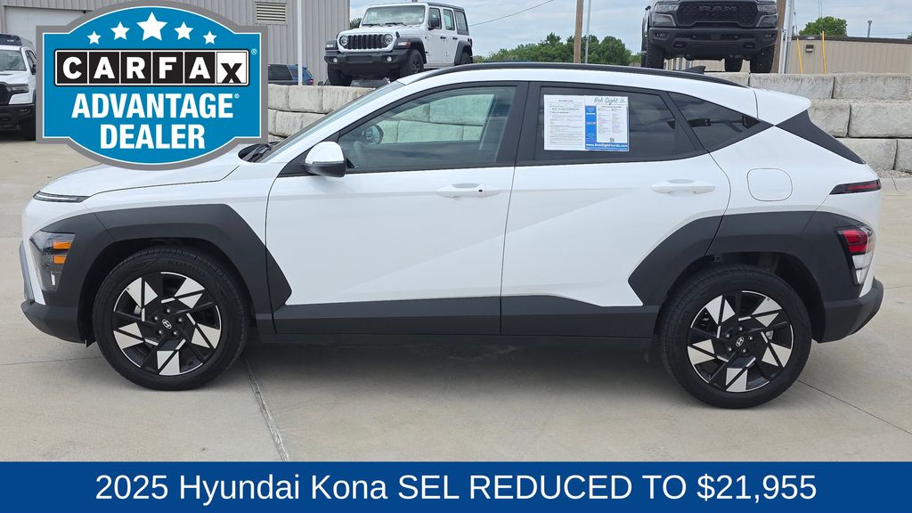 Used 2025 Hyundai Kona SEL with VIN KM8HB3AB3SU326557 for sale in Kansas City