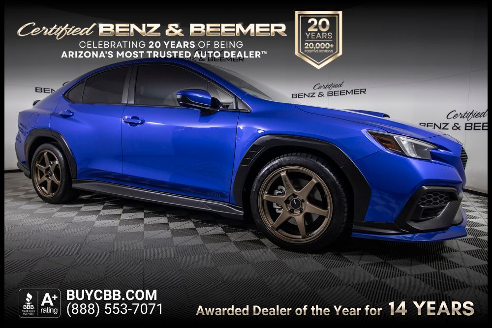 WR Blue Pearl 2025 Subaru WRX Premium AWD Sedan All-Wheel Drive 6-Speed Manual