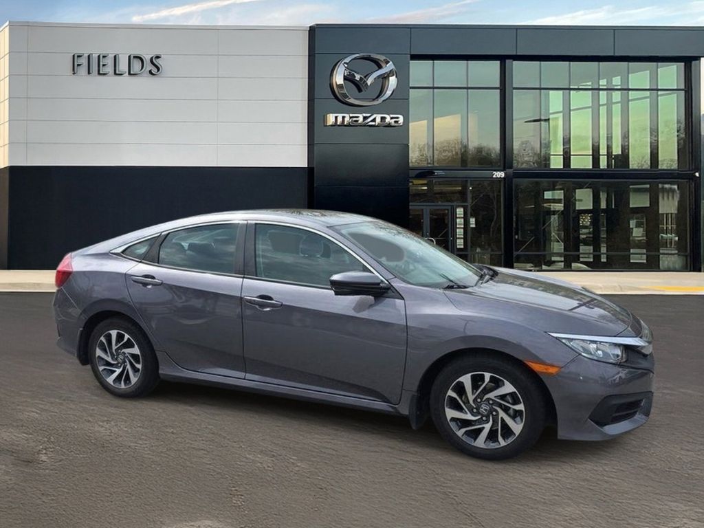 -Select- 2016 Honda Civic EX Sedan Front-Wheel Drive Continuously Variable Transmission
