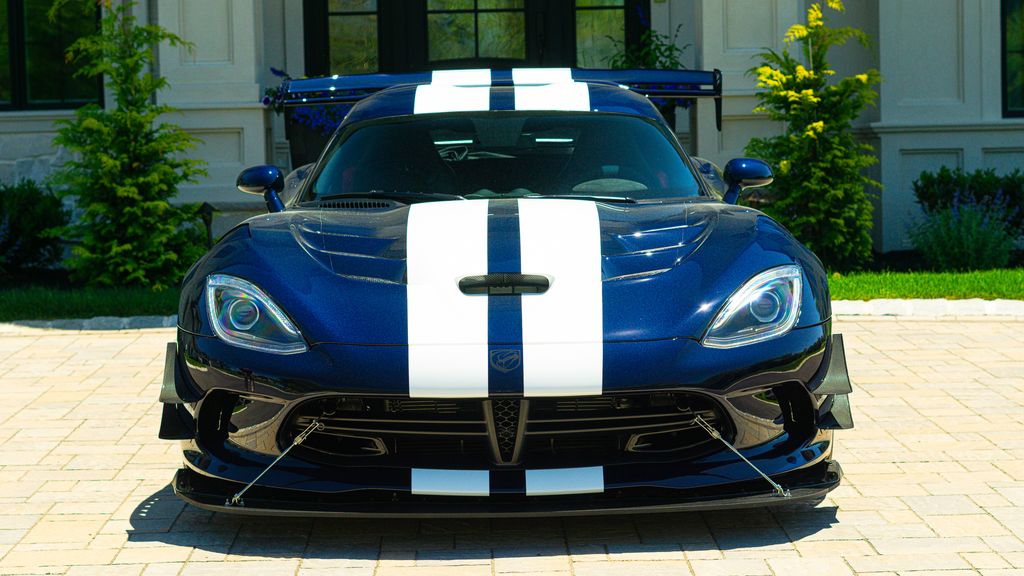 GTS-R Blue Pearlcoat 2016 Dodge Viper Coupe Rear-Wheel Drive 6-Speed Manual