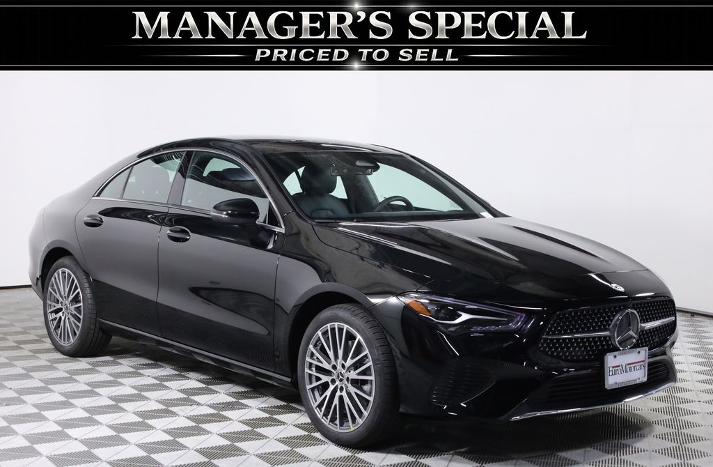 Night Black 2026 Mercedes-Benz CLA Coupe All-Wheel Drive 8-Speed Dual Clutch