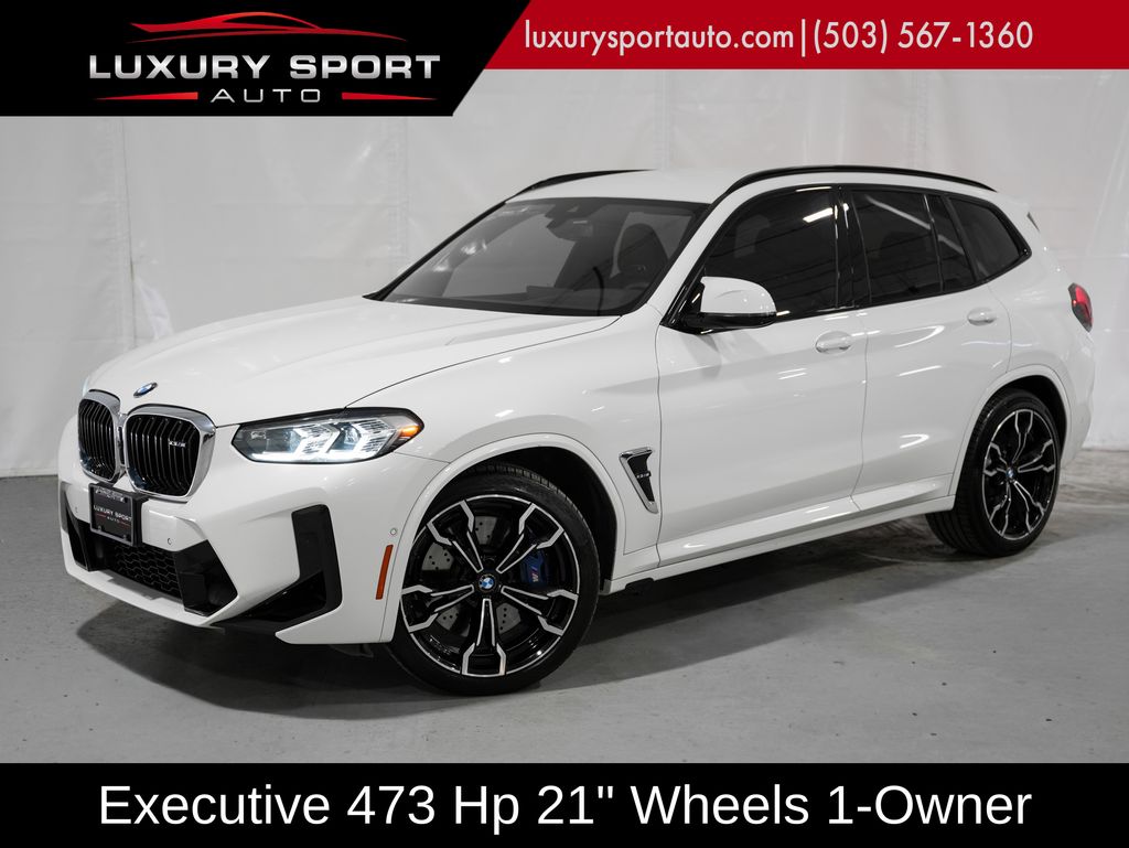 Alpine White 2024 BMW X3 M SUV / Crossover All-Wheel Drive 8-Speed Automatic