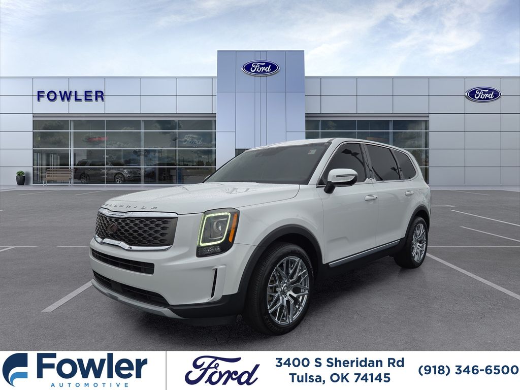 Snow White Pearl 2020 Kia Telluride SUV / Crossover Front-Wheel Drive 8-Speed Automatic