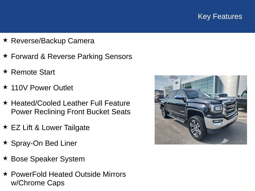 2018 GMC Sierra 1500 SLT
