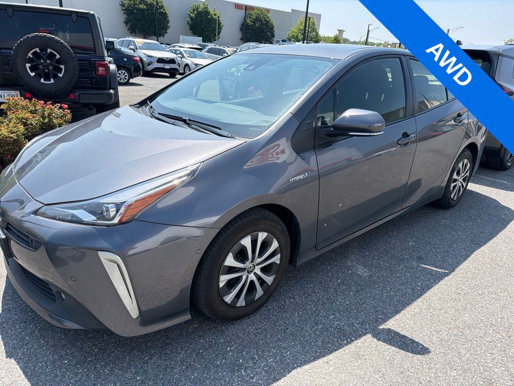 Magnetic Gray Metallic 2022 Toyota Prius Hatchback All-Wheel Drive Continuously Variable Transmission