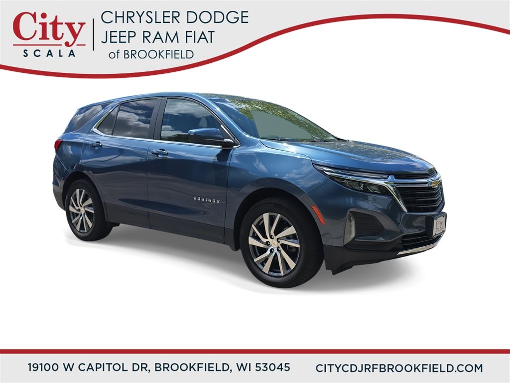 Lakeshore Blue Metallic 2024 Chevrolet Equinox SUV / Crossover Front-Wheel Drive 6-Speed Automatic Overdrive