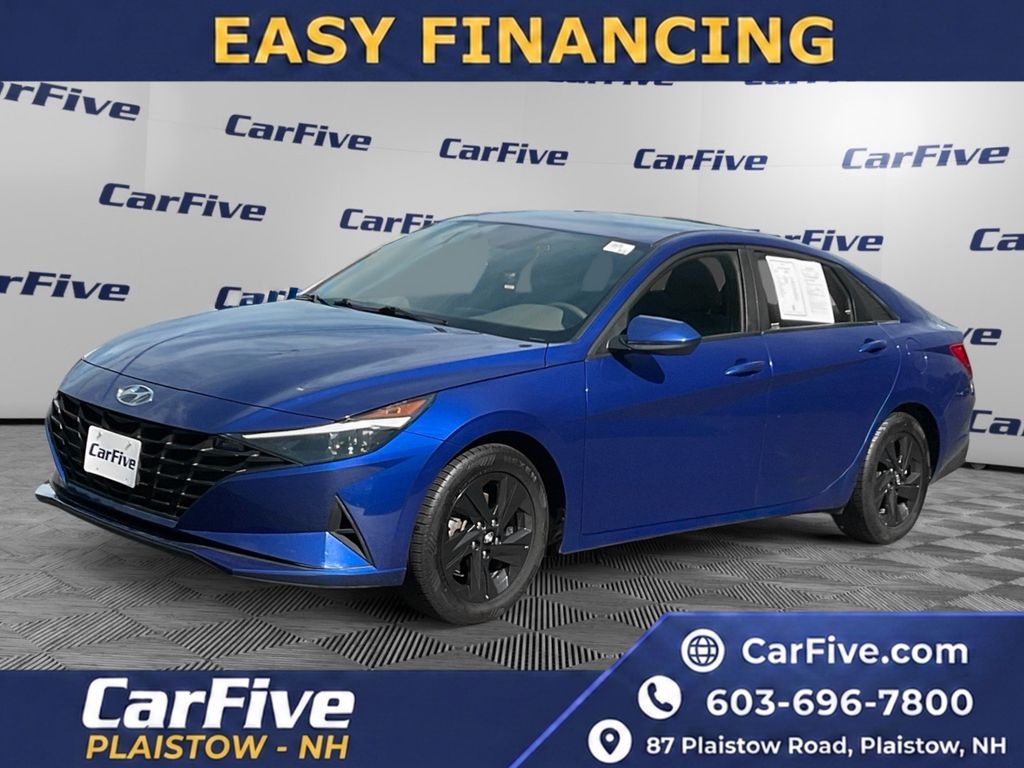 Intense Blue 2023 Hyundai Elantra Sedan Front-Wheel Drive Continuously Variable Transmission