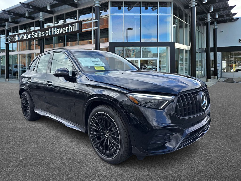 Black 2026 Mercedes-Benz GLC AMG GLC 43 4MATIC SUV / Crossover All-Wheel Drive 9-Speed Automatic