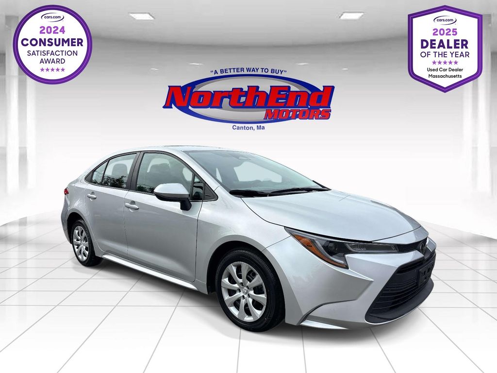 Classic Silver Metallic 2024 Toyota Corolla Sedan Front-Wheel Drive Continuously Variable Transmission