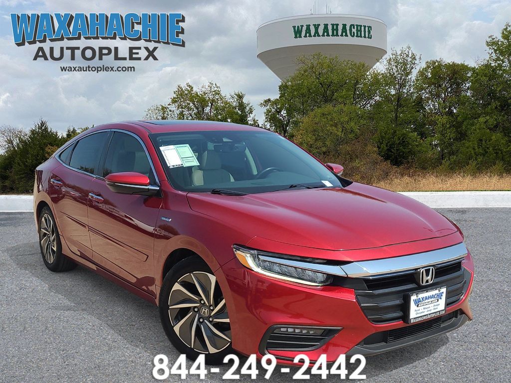 Red 2022 Honda Insight Sedan Front-Wheel Drive Continuously Variable Transmission