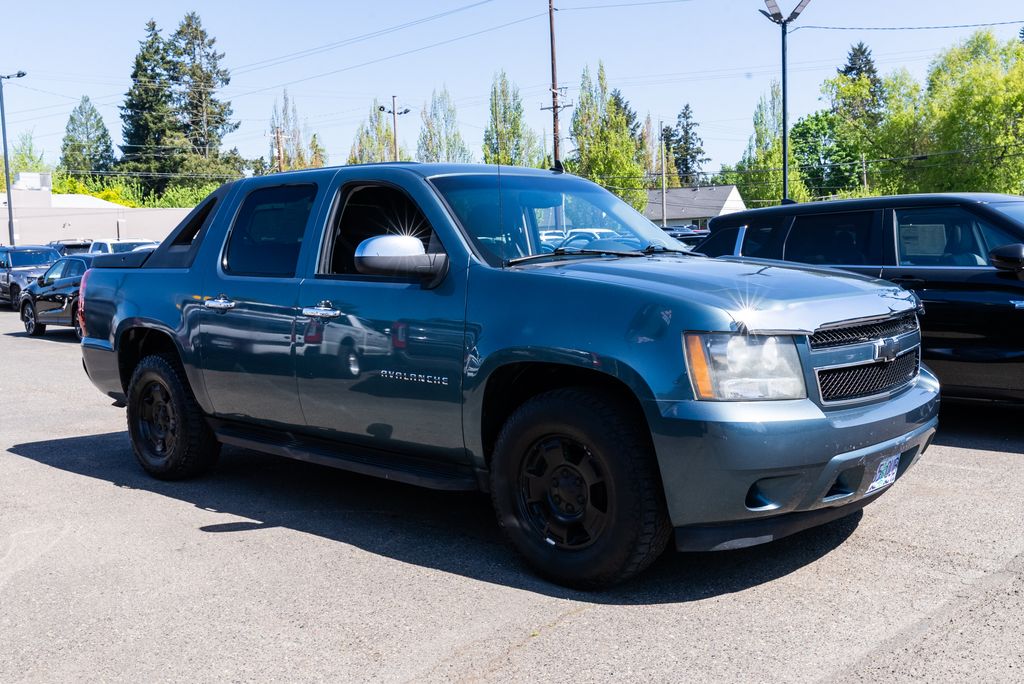 Blue 2010 Chevrolet Avalanche LS 4WD Pickup Truck Four-Wheel Drive Automatic