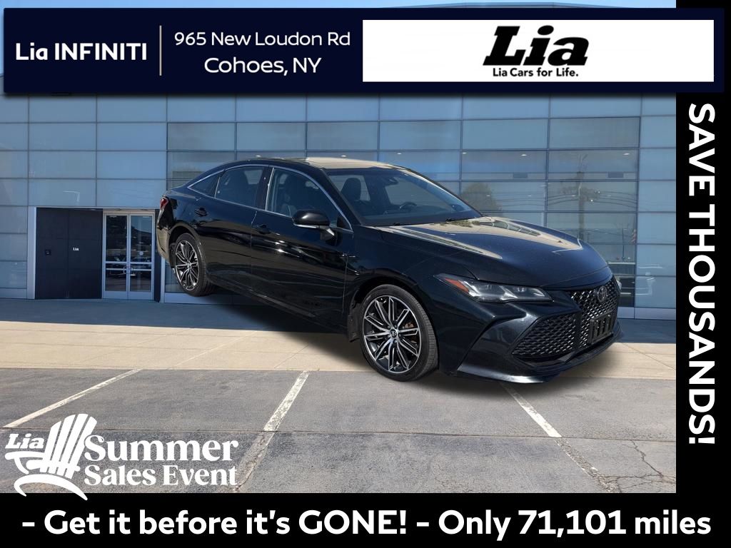 Midnight Black Metallic 2019 Toyota Avalon Sedan Front-Wheel Drive 8-Speed Automatic