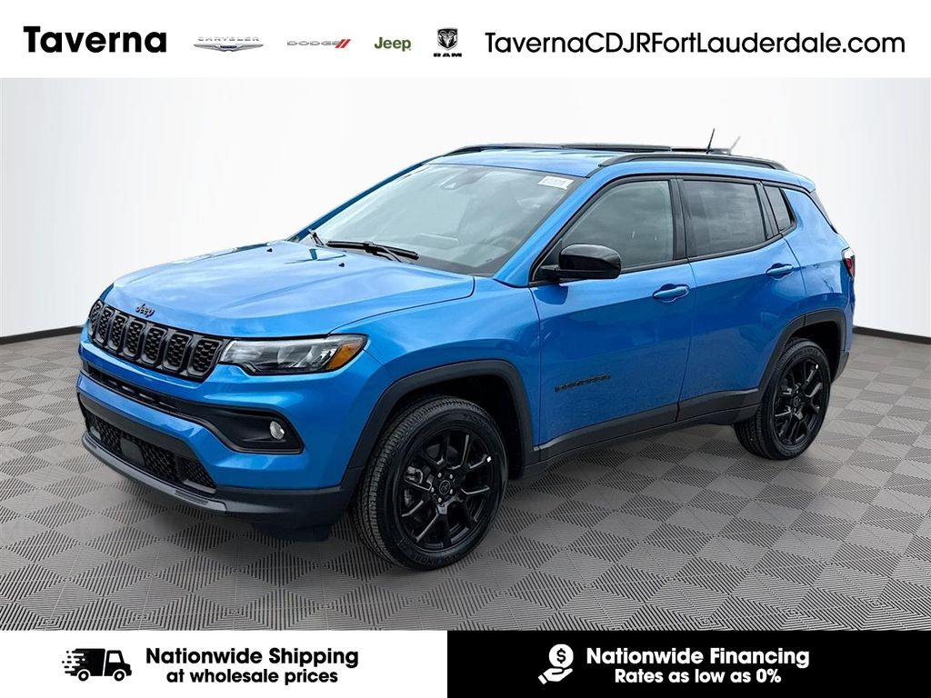 Blue Pearl 2026 Jeep Compass SUV / Crossover Four-Wheel Drive 8-Speed Automatic