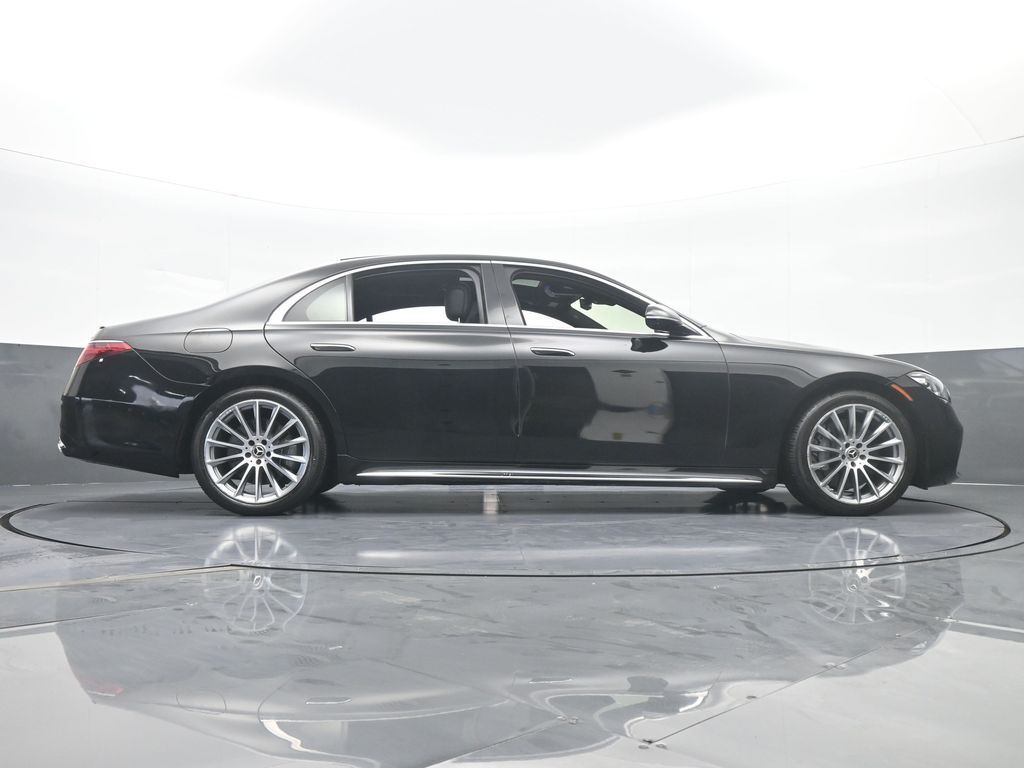 Used 2021 Obsidian Black/designo Diamon White Mercedes-Benz S 580 image 72