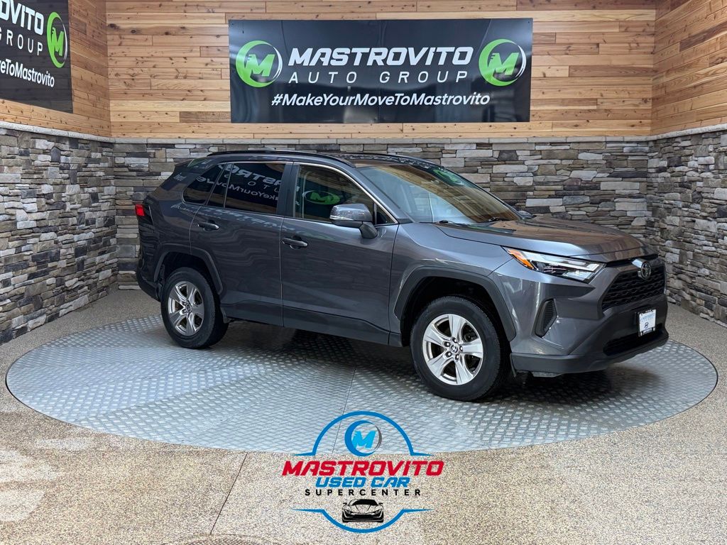 Magnetic Gray Metallic 2022 Toyota RAV4 SUV / Crossover All-Wheel Drive 8-Speed Automatic