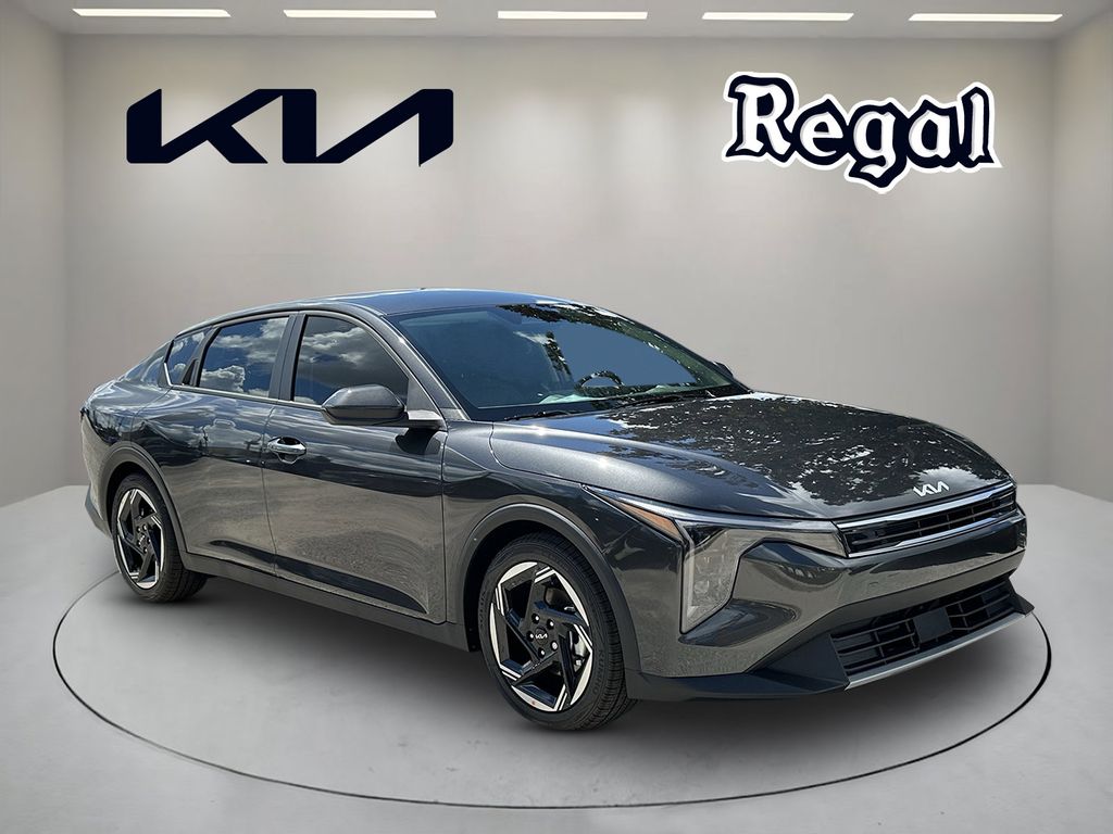 Interstellar Gray 2026 Kia K4 Sedan Front-Wheel Drive Continuously Variable Transmission