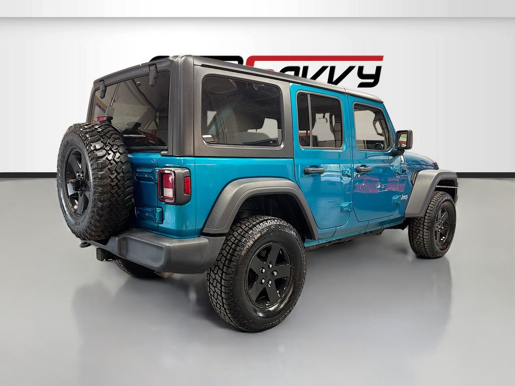 Used 2020 Bikini Pearlcoat Jeep Unlimited Sport S image 7