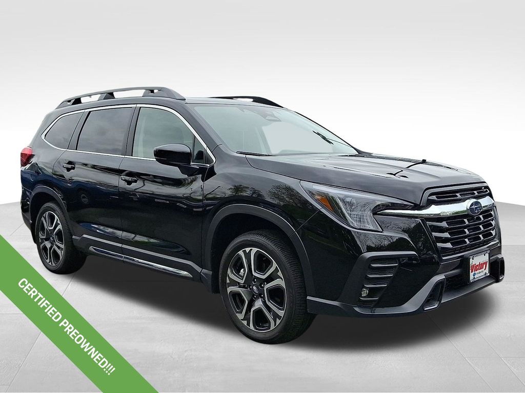 Crystal Black Silica 2025 Subaru Ascent SUV / Crossover All-Wheel Drive Continuously Variable Transmission