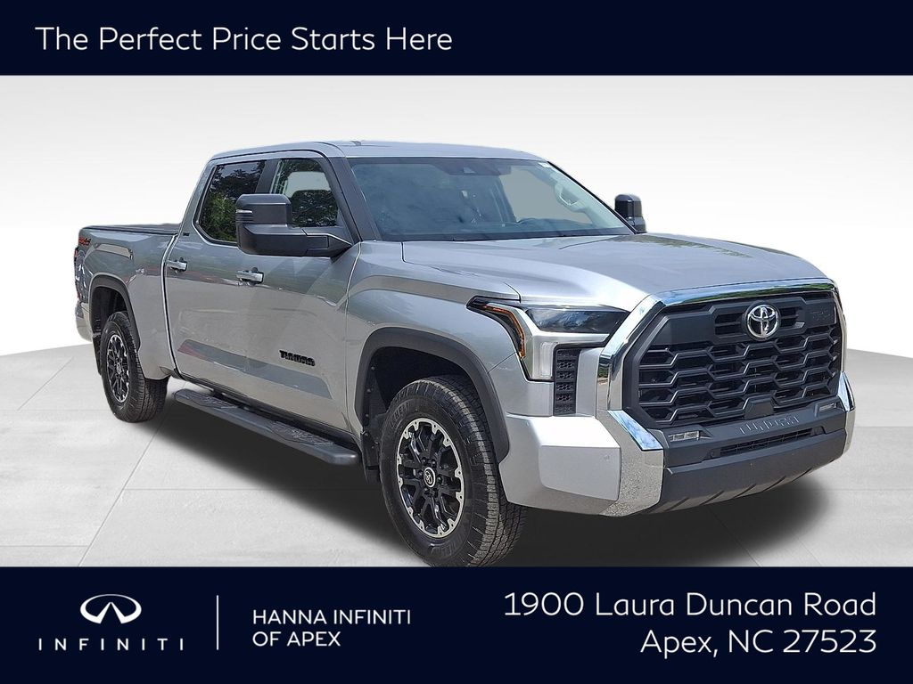 Celestial Silver Metallic 2024 Toyota Tundra Pickup Truck Four-Wheel Drive Automatic