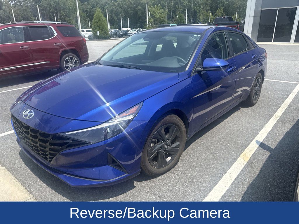 2022 Hyundai Elantra Hybrid Blue