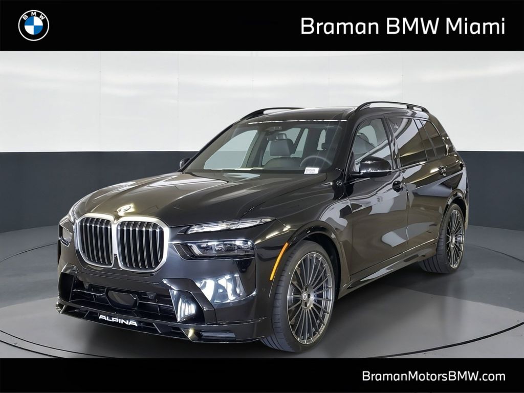 Black Sapphire Metallic 2025 BMW X7 Alpina XB7 AWD SUV / Crossover All-Wheel Drive 8-Speed Automatic