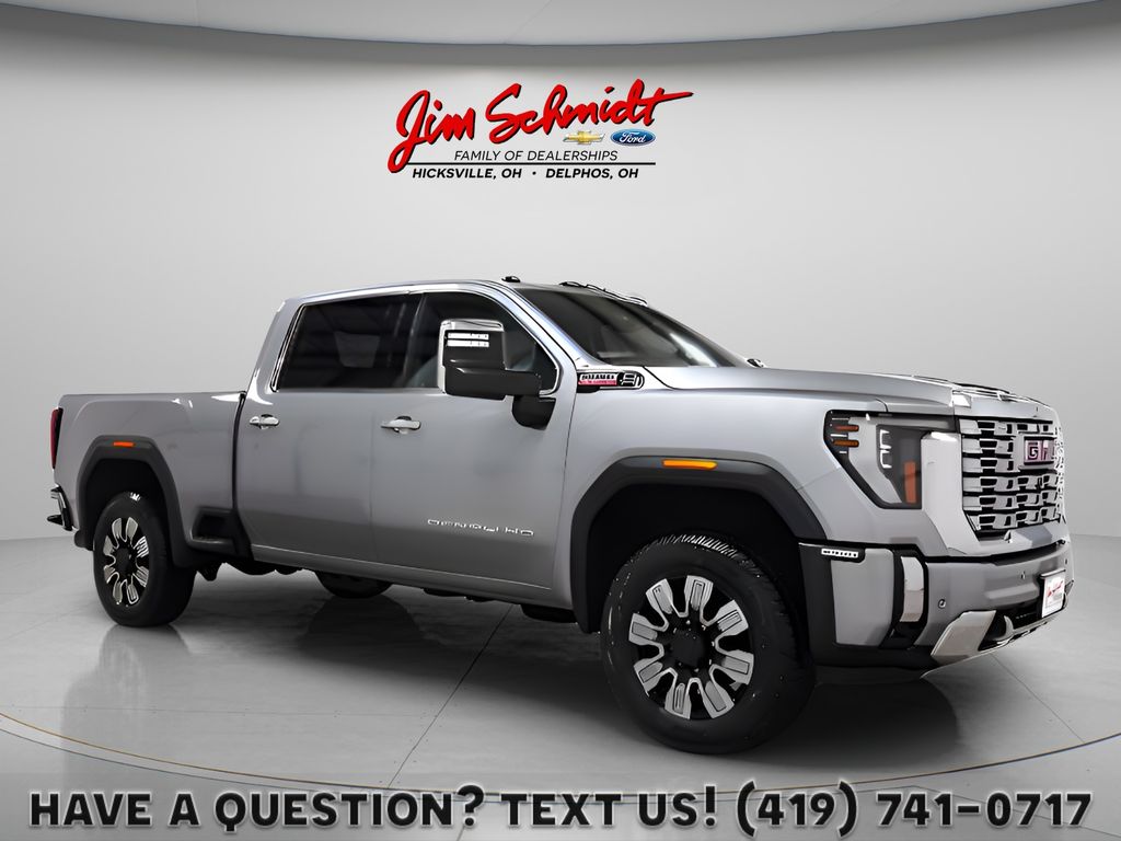 Sterling Metallic 2024 GMC Sierra 2500HD Pickup Truck Four-Wheel Drive Automatic
