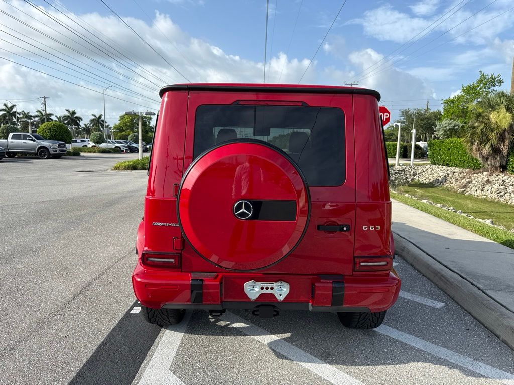 Used 2020 Red Mercedes-Benz G 63 AMG® image 4