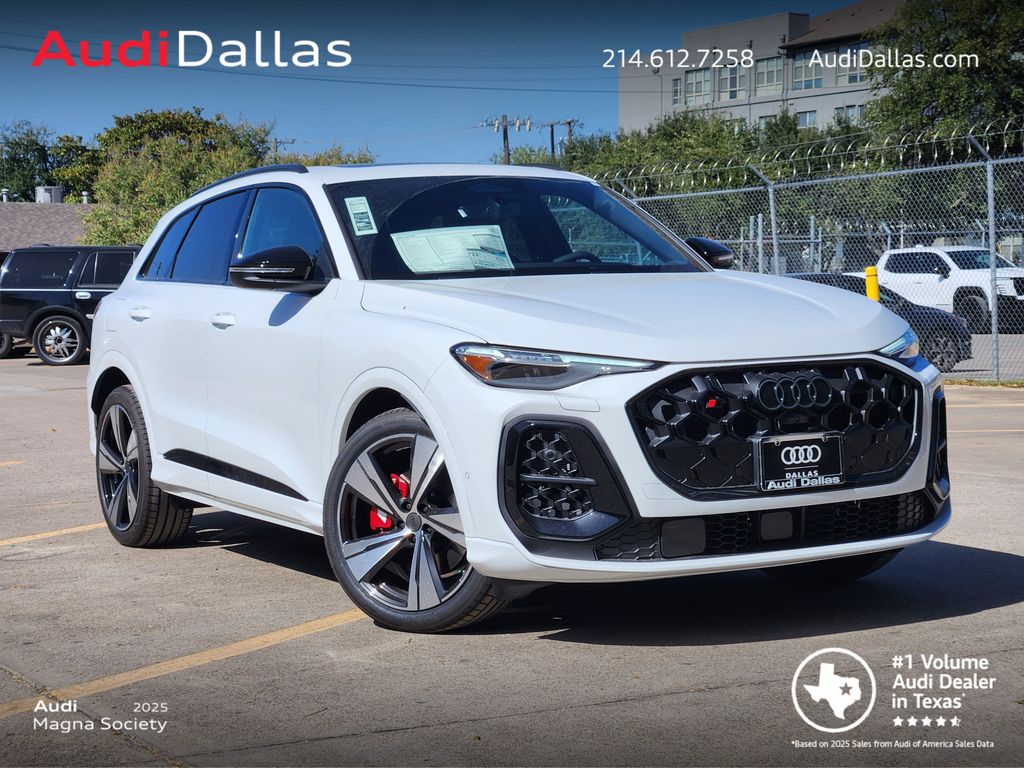 Glacier White 2026 Audi SQ5 SUV / Crossover All-Wheel Drive 7-Speed Automatic