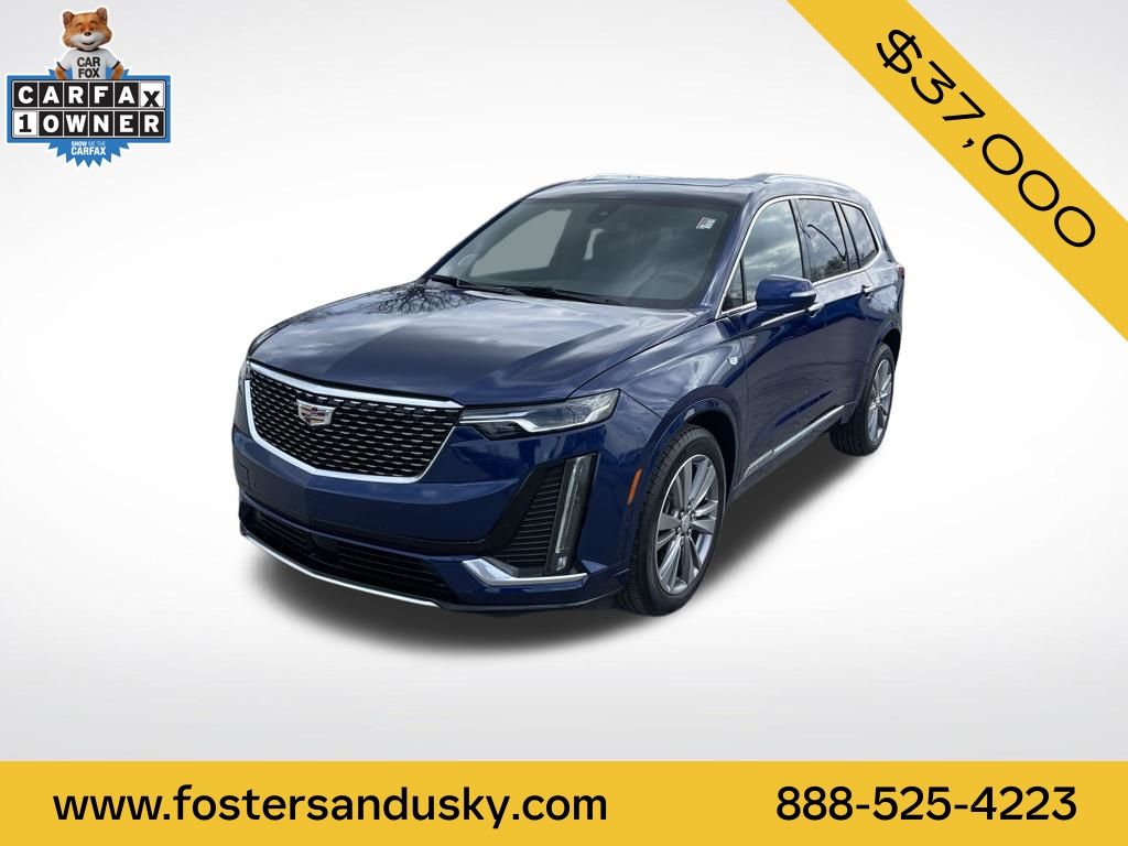 Blue Metallic 2025 Cadillac XT6 SUV / Crossover Front-Wheel Drive 9-Speed Automatic