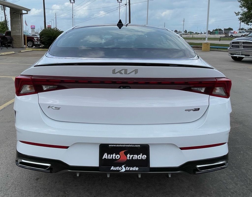 2022 Kia K5 GT-Line White at Joe Myers Mazda Kia