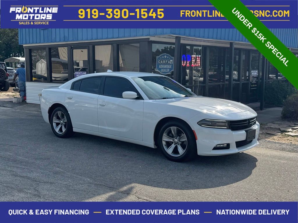 Bright White Clearcoat 2016 Dodge Charger Sedan Rear-Wheel Drive 8-Speed Automatic