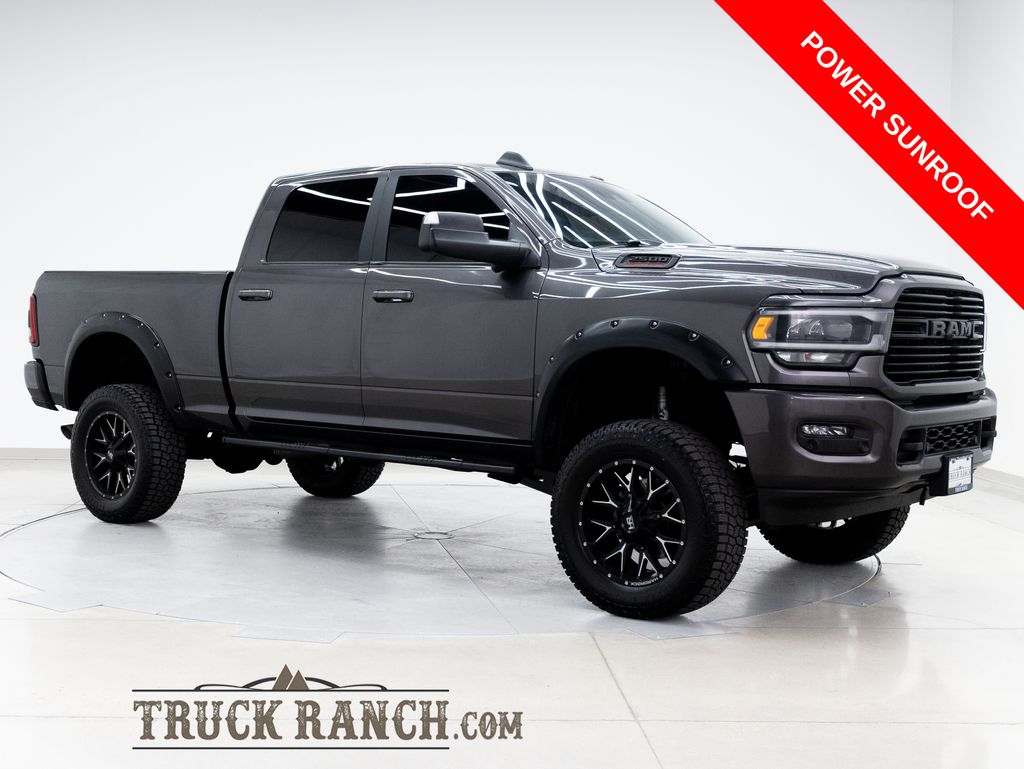 Gray (Granite Crystal Metallic Clearcoat) 2021 RAM 2500 Pickup Truck Four-Wheel Drive 6-Speed Automatic