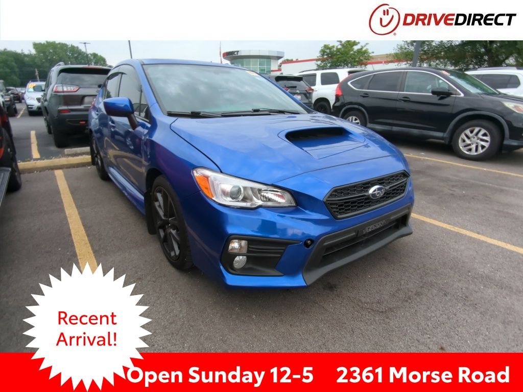 WR Blue Pearl 2021 Subaru WRX Sedan All-Wheel Drive 6-Speed Manual