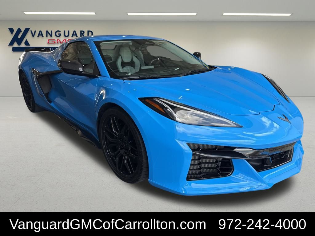 Rapid Blue 2025 Chevrolet Corvette Z06 3LZ Convertible RWD Convertible Rear-Wheel Drive 8-Speed Dual Clutch