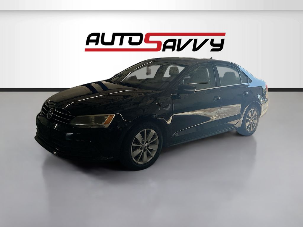 Used 2015 Black Volkswagen 1.8T SE image 3