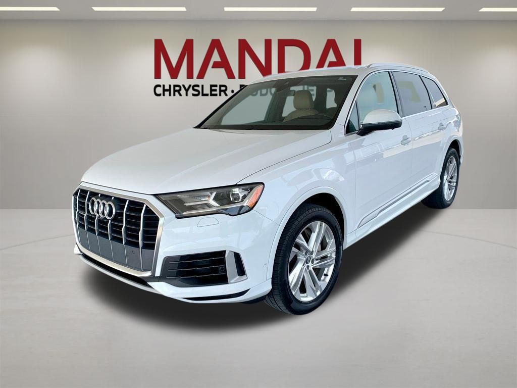 Carrara White 2020 Audi Q7 quattro Premium Plus 55 TFSI SUV / Crossover All-Wheel Drive 8-Speed Automatic
