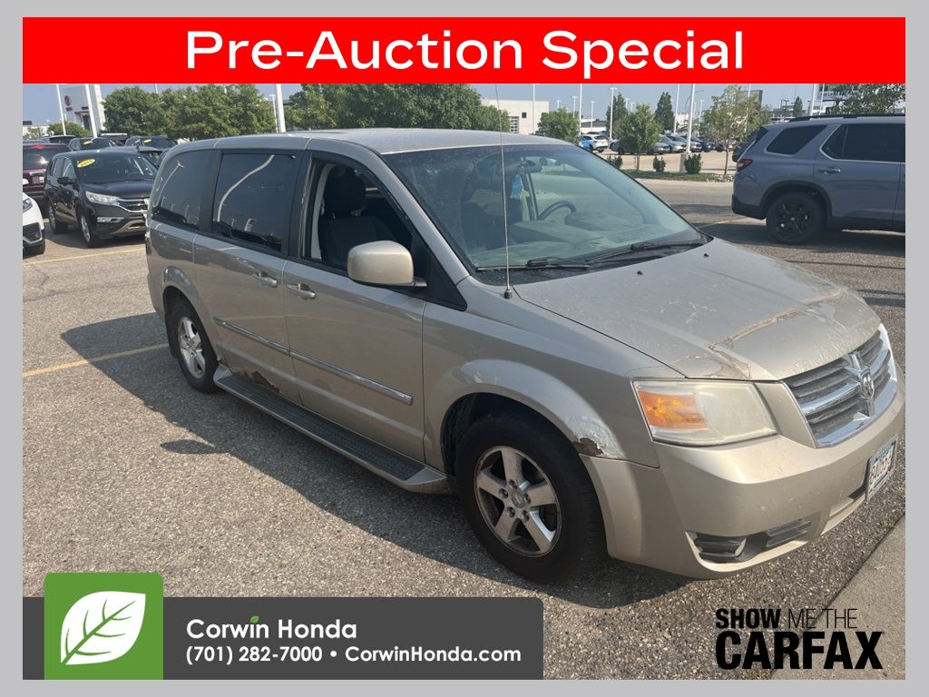 2008 Dodge Grand Caravan Light Sandstone Metallic Clearcoat Minivan Tracción delantera 6 velocidades Automática