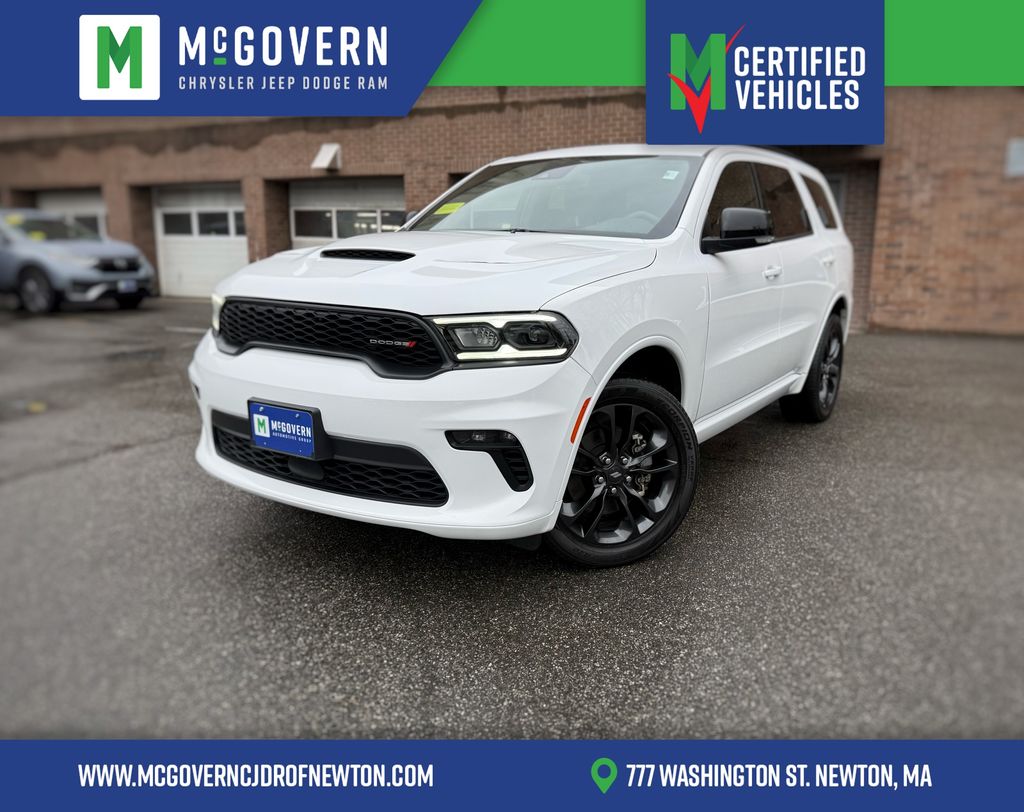 White Knuckle Clearcoat 2022 Dodge Durango GT Plus AWD SUV / Crossover All-Wheel Drive 8-Speed Automatic