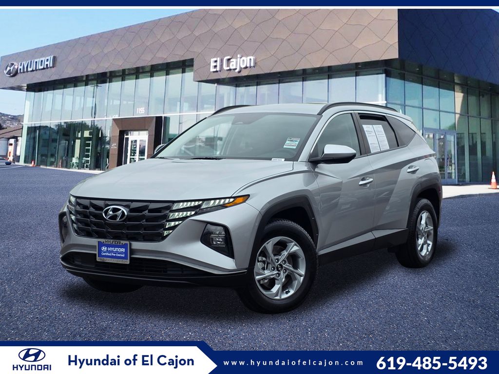 Shimmering Silver 2024 Hyundai Tucson SEL Fleet AWD SUV / Crossover All-Wheel Drive 8-Speed Automatic