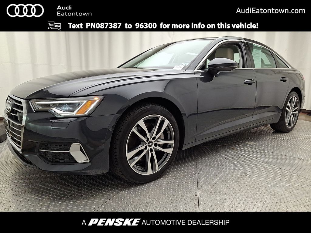 Manhattan Gray Metallic 2023 Audi A6 Sedan All-Wheel Drive 7-Speed Automatic