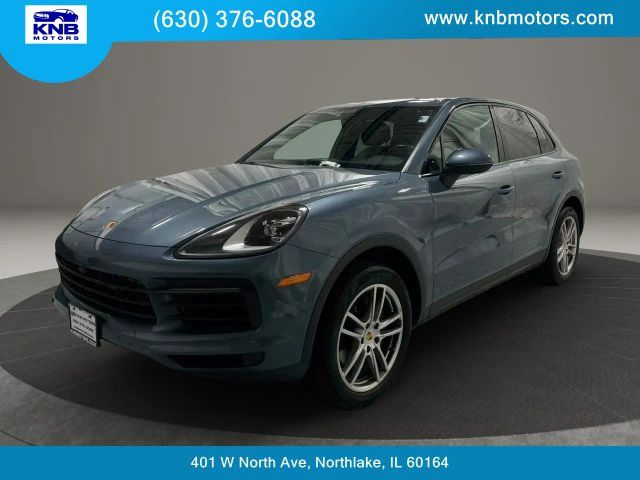 Blue 2019 Porsche Cayenne SUV / Crossover All-Wheel Drive 8-Speed Automatic